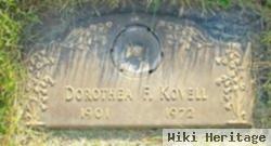 Dorothea F. Kovell