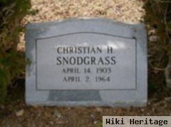 Christian Hood Snodgrass