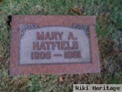 Mary A, Hatfield