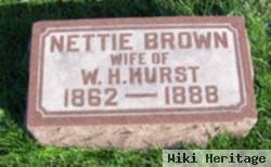 Nettie B Brown Hurst