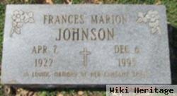 Frances Marion Johnson