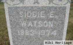 Siddie E. Watson