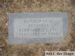 Donald Neal Becknell