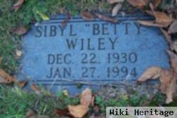 Sibyl Betty Wiley