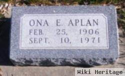 Ona E. Aplan