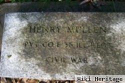 Pvt Henry Mullen