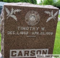 Timothy W Carson