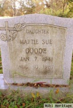 Mattie Sue Goode