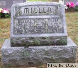 Ethel May Mcfadden Miller