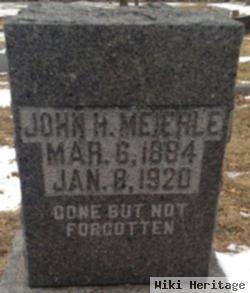 John H Meierle