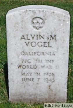 Alvin M Vogel