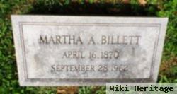 Martha Ann Diehl Billett