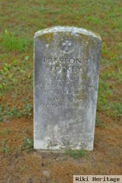 Pfc Preston Thomas Foskey