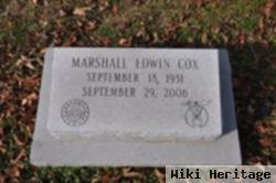 Marshall Edwin Cox, Sr