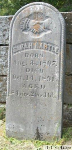 Sarah "sally" Seabaugh Hartle