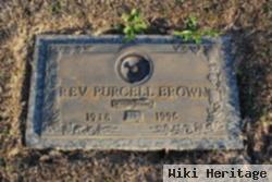 Rev Purcell Brown