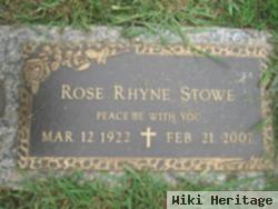 Rose Emma Rhyne Stowe