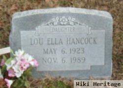 Lou Ella Lemons Hancock