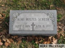 Mimi B Rolfes Scheer