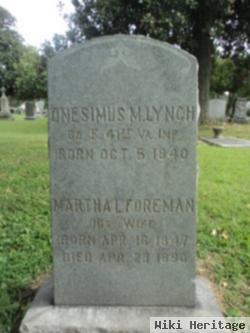 Martha L. Foreman Lynch