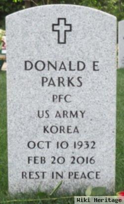 Donald E Parks