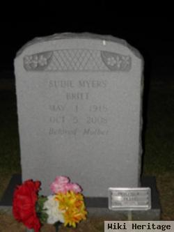 Sudie Blanche Myers Britt