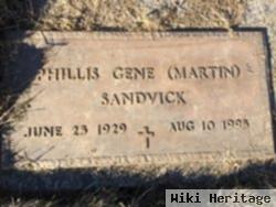 Phillis Gene Martin Sandvick