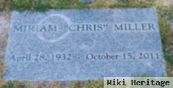 Miriam "chris" Miller