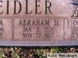 Abraham D. Sheidler