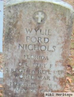 Wylie Ford Nichols