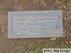 Mary Jane Arthur Champion