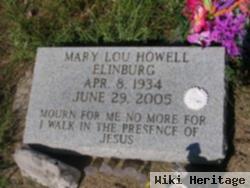 Mary Lou Kearce Ellenburg