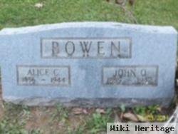 Alice Crosby Bowen