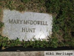 Mary Mcdowell Hunt