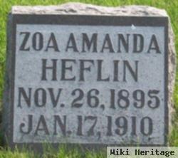 Zoa Amanda Heflin