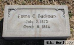 Emma C Backman
