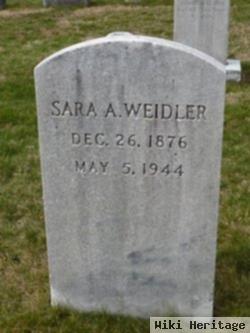 Sara A. Weidler