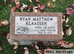 Ryan Matthew Klaassen