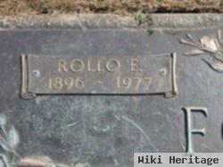 Rollo Ernest Ford