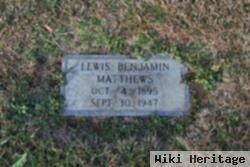 Lewis Benjamin Matthews