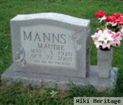 Maudie Cummings Manns