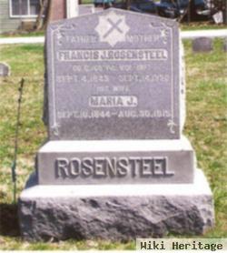 Francis Jacob "frank" Rosensteel