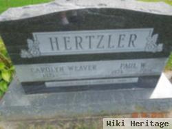 Paul W Hertzler