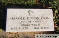 Harold F Penniston