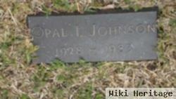 Opal I Johnson