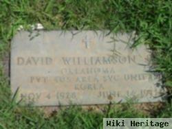 Pvt David Williamson, Jr