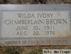 Wilda Ivory Chamberlain Brown