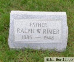 Ralph W Rimer