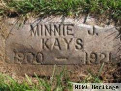 Minnie J Stoneking Kays