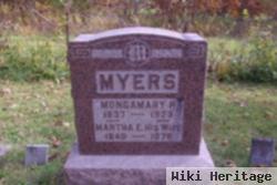 Martha Ellen Mcdade Myers